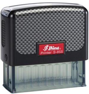 Ohio Notary Stamp - Carbon Fiber Design
