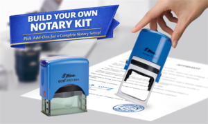 Build Your Own Notary Kit in Blue