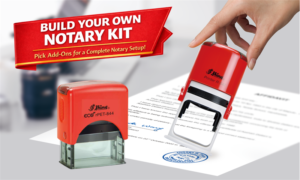 Build Your Own Notary Kit in Red