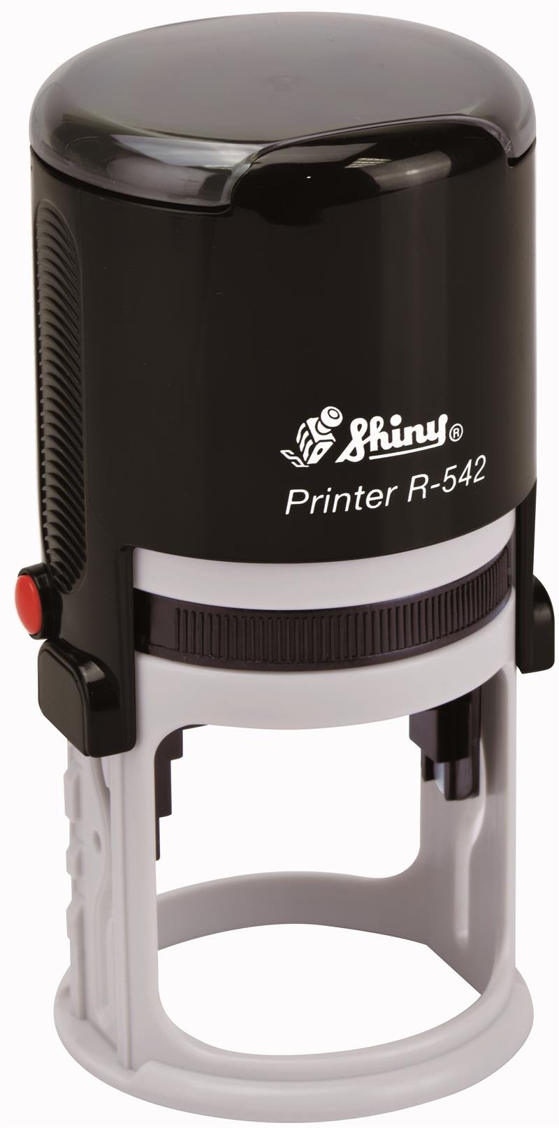 Shiny R-542 Round Self-Inking Notary Stamp – 1-5/8" Diameter (6 Case Colors) - Image 4