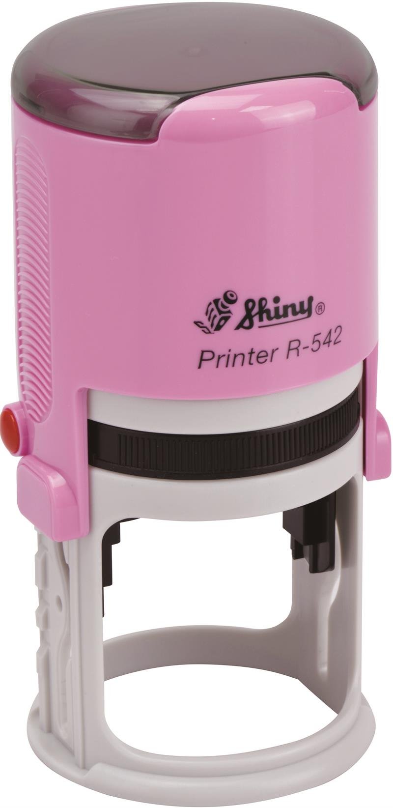 Shiny R-542 Round Self-Inking Notary Stamp – 1-5/8" Diameter (6 Case Colors) - Image 8