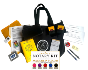 Mobile Notary Kit — Choose Your Color