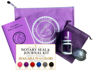 Notary Seal & Journal Kit