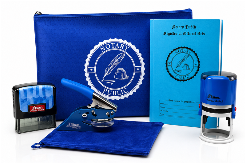 Premium Notary Kit – Custom Stamp & Seal Kit with Embosser - Image 5
