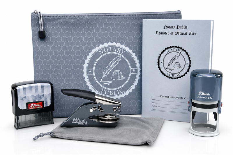 Premium Notary Kit – Custom Stamp & Seal Kit with Embosser - Image 6
