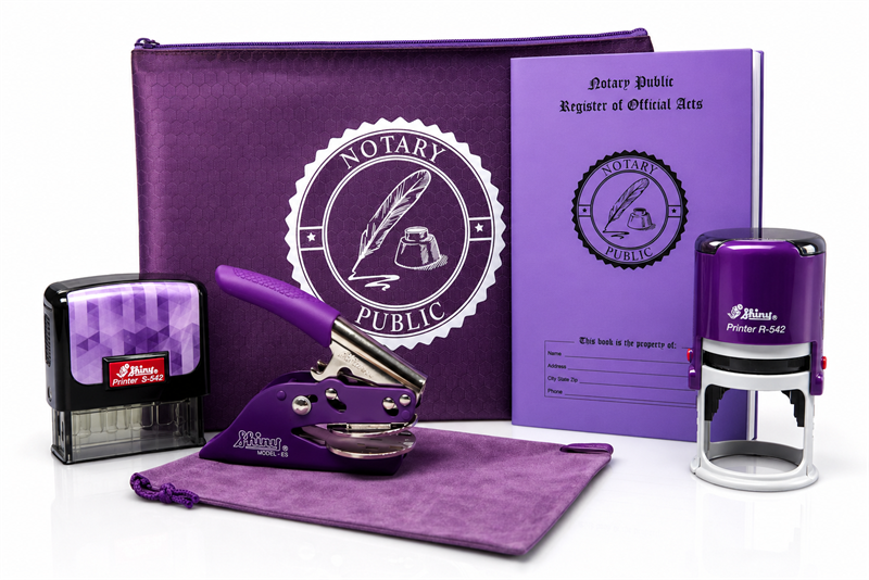Premium Notary Kit – Custom Stamp & Seal Kit with Embosser - Image 4